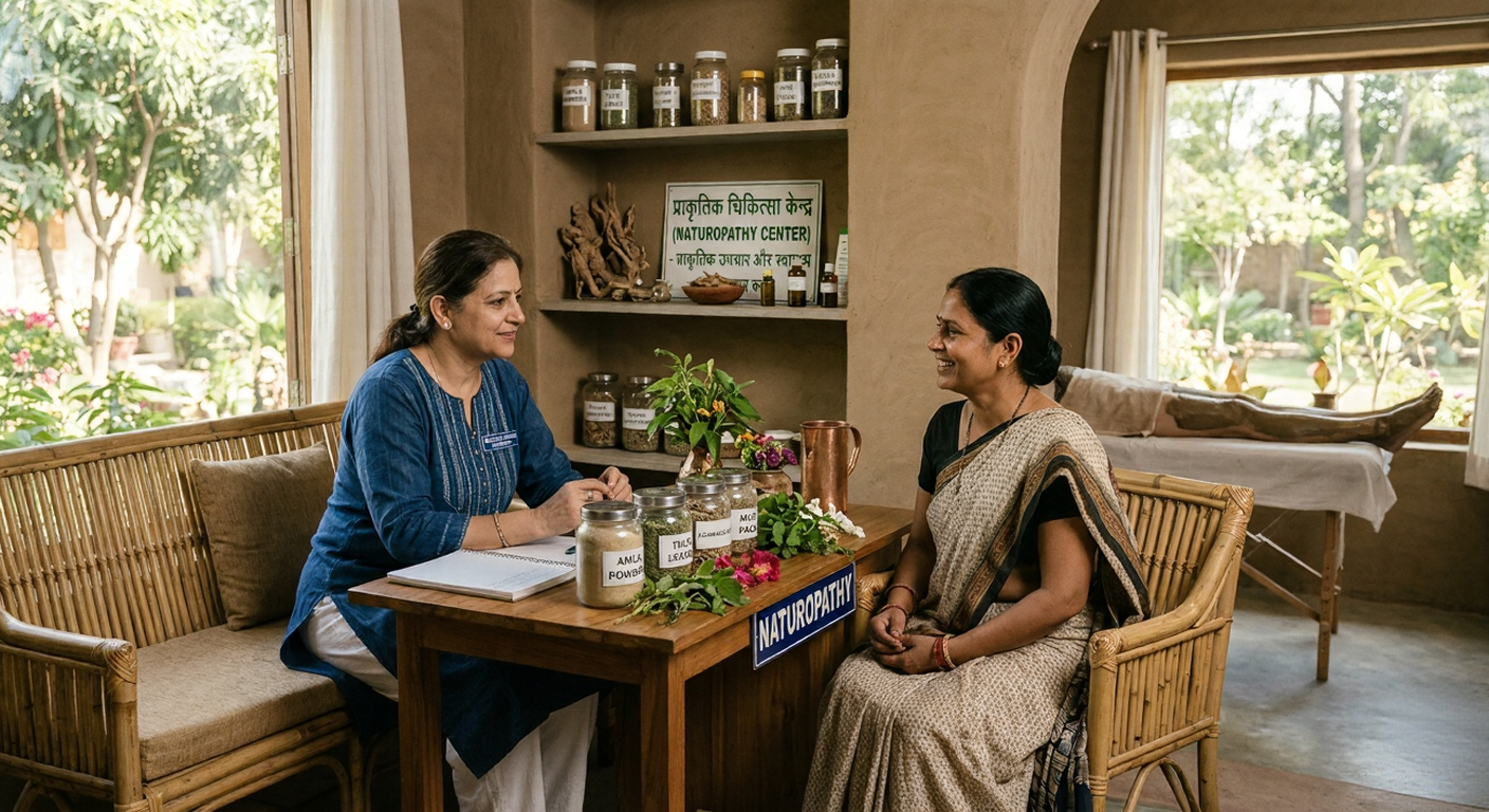 Naturopathy Therapy Banner